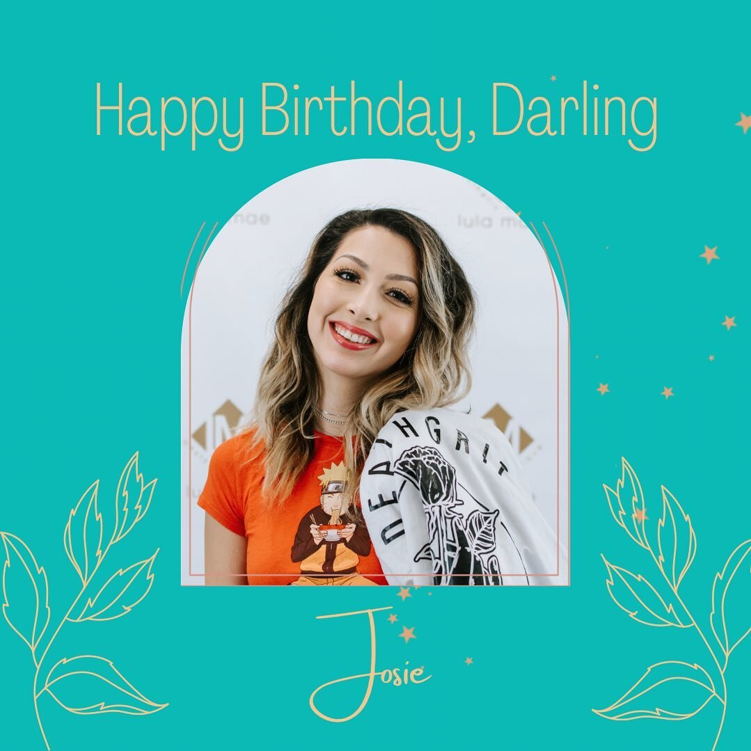 Happy Birthday Josie, Darling ✨
We hope all your wishes come true today, dream big because you deserve it &hearts;️
